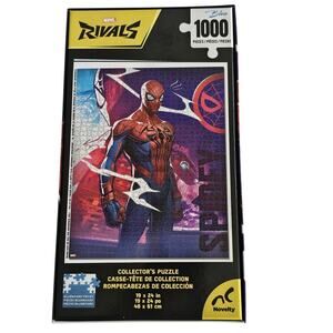 Spiderman Marvel Rivals 1000 Piece Puzzle Collectors Puzzle New In Sealed Bag
